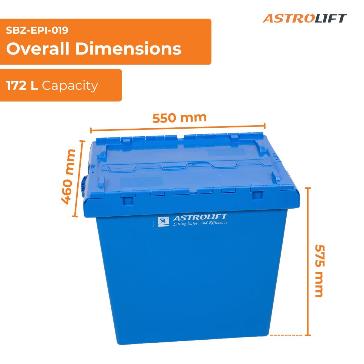 Buy Plastic Storage Bin  in New Products available at Astrolift NZ